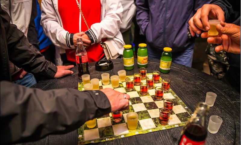 пьяные шахматы