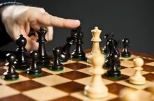 Атака по диагоналям шахматы